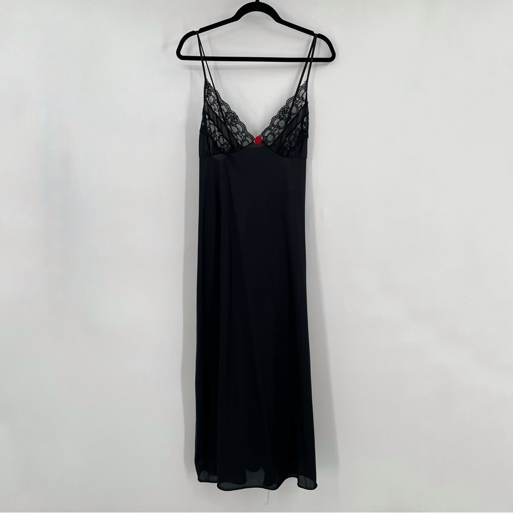 Vintage Petra Fashions Black Slip